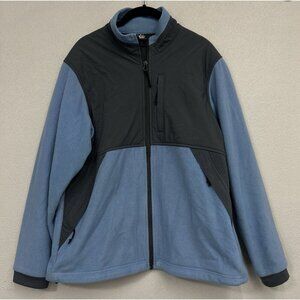 REI Fleece Jacket Full Zip Outdoors Hiking Vented Women’s XL Blue